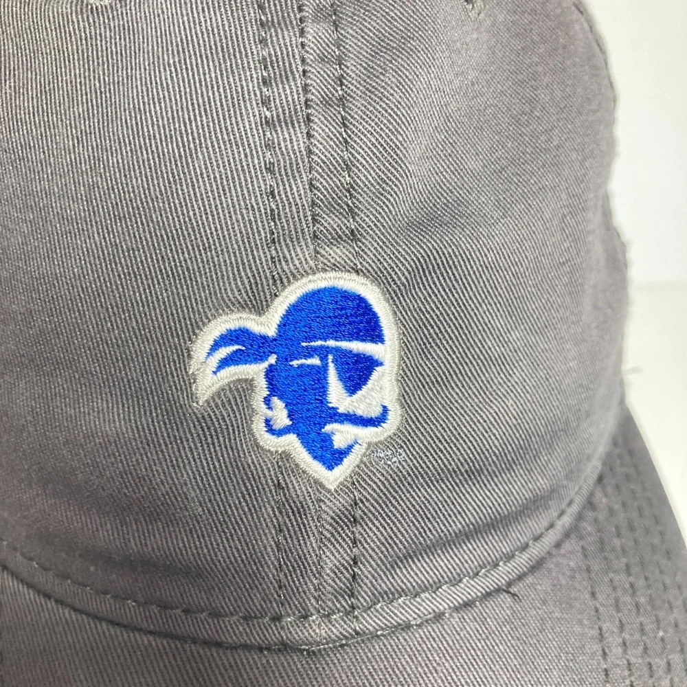 Seton Hall‎ University Pirates Cap Hat Gray Adult Adjustable Strapback Legacy